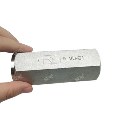 VU-G1 VU-G11/4 VU-G11/2 VU-G2 Hidrolik düz boru tek yönlü valf kontrol valfi