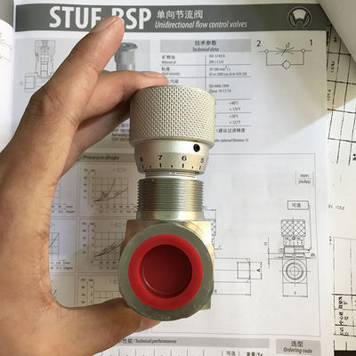 STB-G1 Viskosit Sıvısı için Hidrolik Kontrol Valfi 10-500 Mm2 ⁄ S
