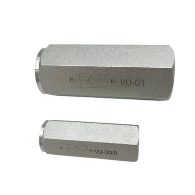ISO Kod 16/13 Hidrolik Kontrol Valfi VU-G1 VU-G3/8 VU-G3/4 VU-G1-1/4 VU-G2
