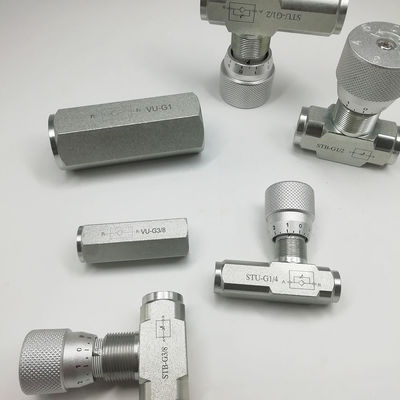 STU-G3/4 STU-NTP3/4 6 inçlik hassas akış kontrol valfi hidrolik gaz valfi