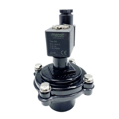 IP65 Korumalı Puls Jet Valfları VNP208 1 inç dik açılı nabız valfi
