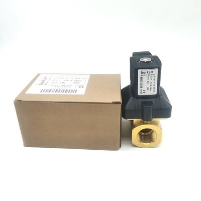 Elektron Manyetik Valf 00134244 BURKERT Flange Tipi Doğrudan Eylemli Normal Kapalı FKM Dükkanı 24VDC