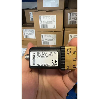 Burkert Solenoid Valve Paslanmaz Çelik Vücut NBR Mühür 00125331 6014 0-16bar