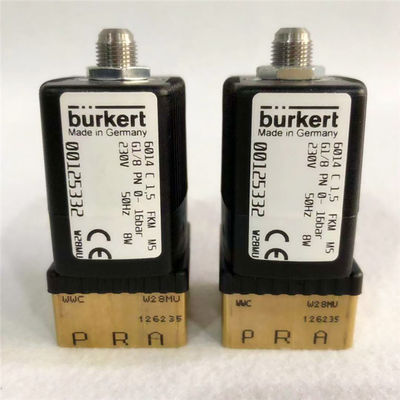 NBR Seal Brass Body Burkert Solenoid Kontrol Valvu 00125332 6014