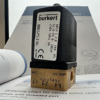 Burkert Baode 6014 C 2.5 00126145 solenoid valfi 00126145 230V