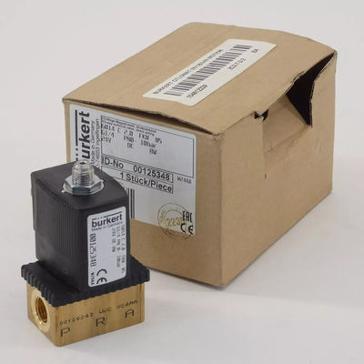Burkert Sıvı Kontrol Sistemleri - 125348 - Solenoid Valf, 6014 00125348