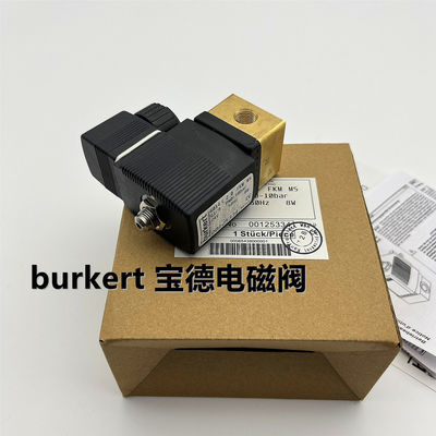 Burkert 6014 solenoid valfi 00125334 C2.0 FKM G1/8 0-10bar 24V 50HZ Plak tip