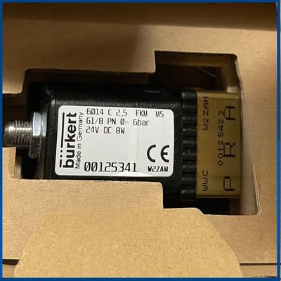 Burkert 00125341 Solenoid Valf 6014C 2.5 FKM Normalde Kapalı
