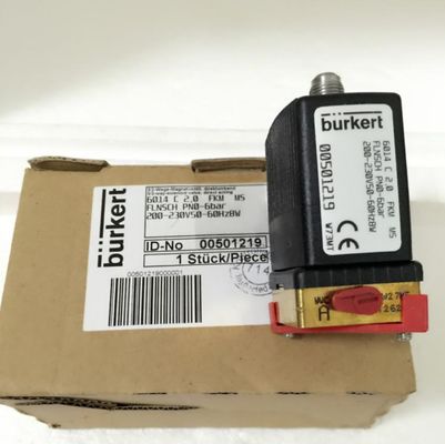 El anahtarlı Burkert 6014 solenoid valfi 230V 00501219