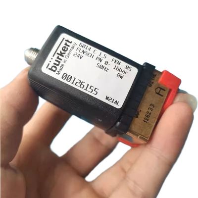 Brass Body Burkert Solenoid Valve 00308503 DC24V 8W G3/4 2/2 Normalde Kapalı 20 Akış Deliği 5404 Tip 1-32 Bar