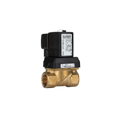 Elektron Manyetik Valf BURKERT 00309022 FKM Dükkan G1/2 2/2 Normalde Açık 12 Akış Deliği DC24V 8W 1-32bar