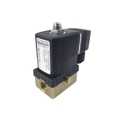 Elektron Manyetik Valf BURKERT 00309022 FKM Dükkan G1/2 2/2 Normalde Açık 12 Akış Deliği DC24V 8W 1-32bar