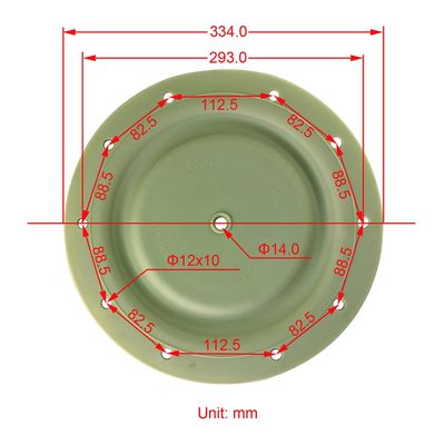 96391 96392 2" DN50 Şok Dalgası Diyafragma Kiti Ingersoll Rand