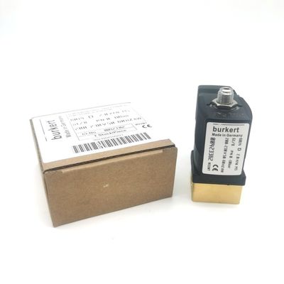 2/2 Normalde Açık 00295651 Burkert Solenoid Valf 20 Akış Delikleri FKM (Fluor Kauçuk) Kapalı Bakır Valf Vücudu AC220V 8W 1-25bar