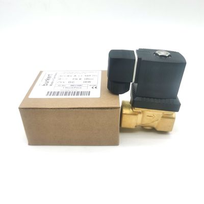 Burkert Solenoid Valve Brass Body 00308120 G1 2/2 Normalde Açık 25 Akış Deliği FKM (Fluor kauçuk) Dükkan 8W 1-25bar