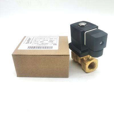 Burkert Solenoid Valve Brass Body 00308120 G1 2/2 Normalde Açık 25 Akış Deliği FKM (Fluor kauçuk) Dükkan 8W 1-25bar