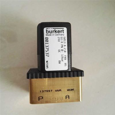 Burkert 00137537 -6013 tunç solenoid valfi 137537 solenoid valfi G1/4 24V