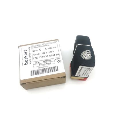 00134245 Brass Burkert Solenoid Valve 6013 Tip 2/2 Normalde Kapalı FKM Dükkanı 24VDC 8W 0~25bar