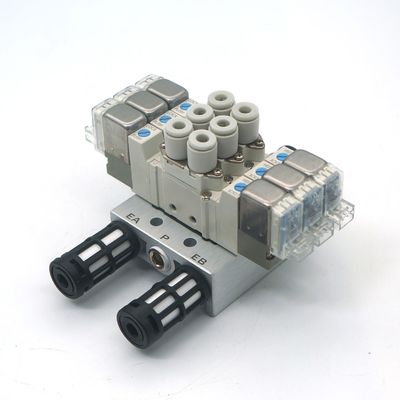 Yumuşak Mühür 5 yönlü solenoid valfi SY3120-5LZD-C8 SY3120-6LZD-C8