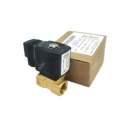 Burkert Elektrik Solenoid Valvu 00126092 6013 Tip Doğrudan Eylemli G1/8 Inch 3.0 Akış Deliği FKM Dükkan 24VAC 8W 0~10bar