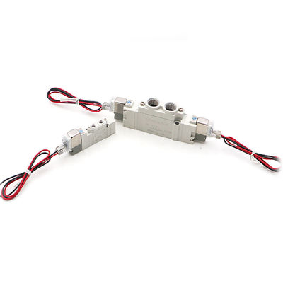 Yumuşak Mühürlü SMC Solenoid Valflar Tek SY3220-5LZD-M5 SY3220-6LZD-M5
