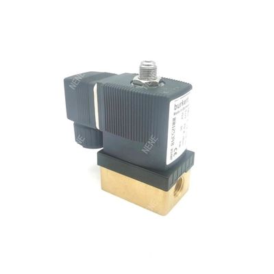FKM Dükkan Solenoid Valf G1/4 Inch G1/4 Inch 00125304 6013 Tip Doğrudan Eylem 2/2 Normalde Kapalı 3.0 Akış Deliği FKM Dükkan 220VAC 8W 0~10bar Bakır Valf Vücudu