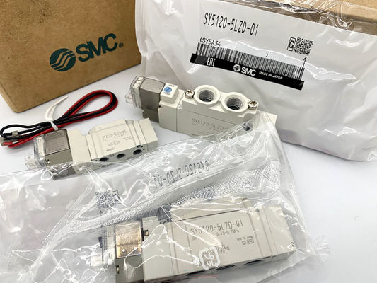 SMC Solenoid Valfları SY5120-5LZD-01 SY5120-6LZD-C8 SY5120 serisi