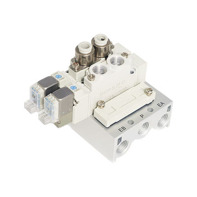 5-portlu SMC solenoid valfleri yumuşak mühür SY5220-6LZD-01 SY5220-5LZD-C6 SY5220-5LZD