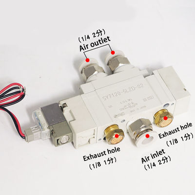Tek SMC solenoid valfi SY7120-5LZD-02 SY7120-5LZD-C6 SY7120-5LZD-C8
