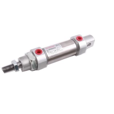 Magnetik piston çift eylemli silindir RM/8012/M/20 NORGREN ISO yuvarlak çizgi serisi 1-10 bar korozyona dayanıklı