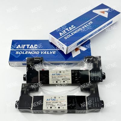 Elektron Manyetik Valf 4V130P-06 AIRTAC 0.15 ila 0.8 MPa basınç aralığında hassas hava kontrolü için