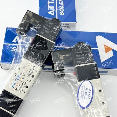 Elektron Manyetik Valf 4V130P-06 AIRTAC 0.15 ila 0.8 MPa basınç aralığında hassas hava kontrolü için