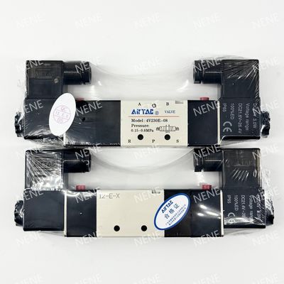 Solenoid Valf 4V330C-08 Hava için AIRTAC 0.15 ila 0.8 MPa 21 ila 114 Psi Sıvı Hava