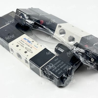 4V330C-10 Alüminyum Alaşım AIRTAC Pnömatik Makineler ve Ekipmanlar için Solenoid Valf