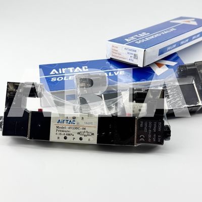 Airtac 4V130C-06 DC12V AC110V 4V130C-M5 Solenoid Hava Valfi - 4V130C06B