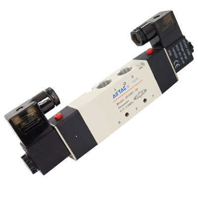 Airtac 4V330C-08 DC24V 4V330C-10 AC220V Solenoid Hava Valvu ((5/2,5/3 yol) - 4V330C08B