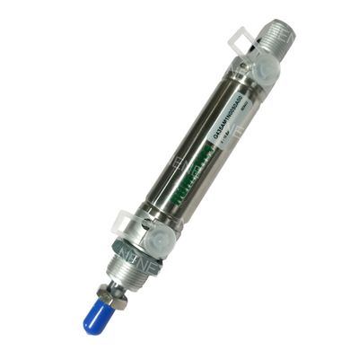 NUMATICS G435AGSN0010A00 ASCO 8mm Çap 10mm Strok M5 Çift Etkili Yuvarlak Silindirler ISO6432 Seri G435