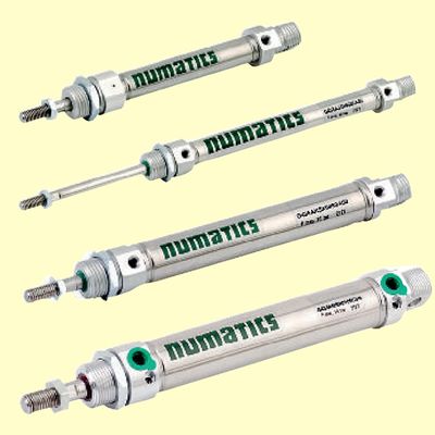 ASCO G435AG1N40CSH Endüstriyel Hava Pistonlu Silindir ISO 6432 Standartları