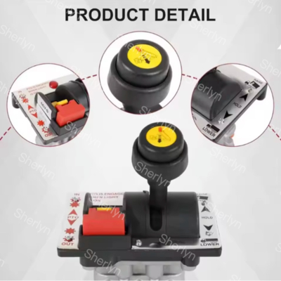 6CV-D Oransal Kontrollü Valfler, PTO Anahtarı İle Yavaşlatma, Damper Anahtarı, Hidrolik Sistem Damperli Kamyon Kontrol Valfi İçin