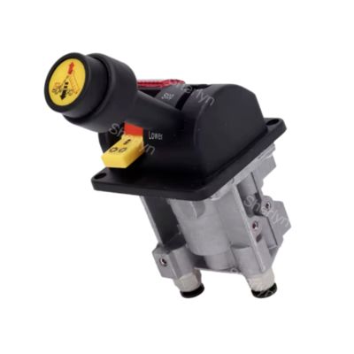 BKQF34-B 14750650H 4 Delikli Damperli Kamyon Kauçuk Kolu Vana M6 Kilitli Hidrolik Damperli Kamyon Kontrol Vanası ﻿