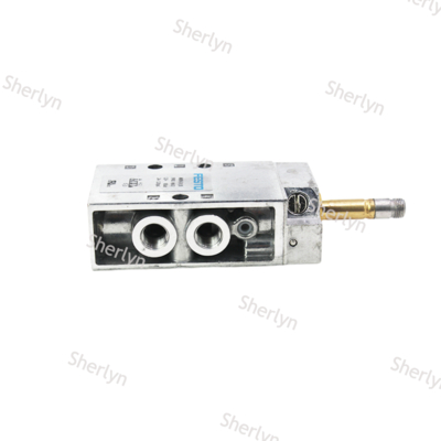 32mm Genişlik Boyutu Festo Solenoid Valf 5/2 Valf Fonksiyonu Elektriksel Tahrik Tipi