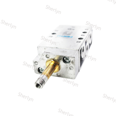 32mm Genişlik Boyutu Festo Solenoid Valf 5/2 Valf Fonksiyonu Elektriksel Tahrik Tipi