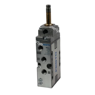 FESTO MFH-5-1/8-B Solenoid Valf, 5/2 Monostable Mec Spr, Int Pilot G/8