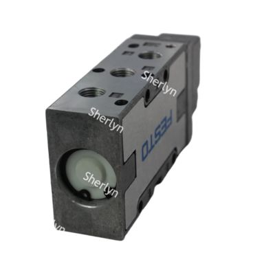 FESTO MFH-5-1/8-B Solenoid Valf, 5/2 Monostable Mec Spr, Int Pilot G/8