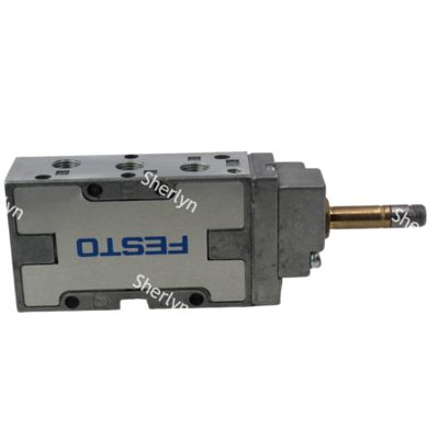 FESTO MFH-5-1/8-B Solenoid Valf, 5/2 Monostable Mec Spr, Int Pilot G/8