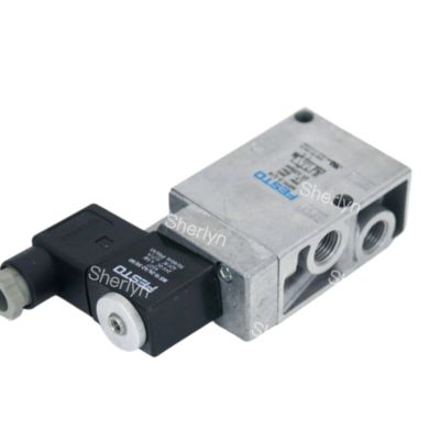 FESTO Solenoid Valf 9964 MFH-3-1/4 Mekanik Valf, 3 Portlu, Kapalı, Elektrikli, G 1/4"