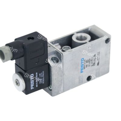 FESTO Solenoid Valf 9964 MFH-3-1/4 Mekanik Valf, 3 Portlu, Kapalı, Elektrikli, G 1/4"