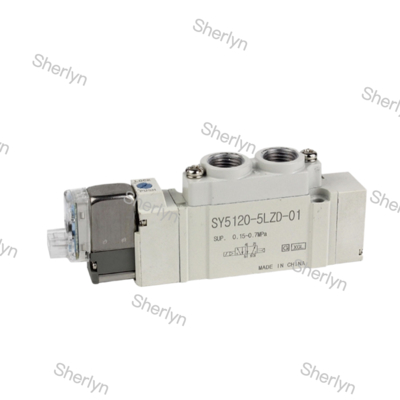 SMC Solenoid Valf SY3120-6LZD-C4 SY3000 Serisi 12VDC