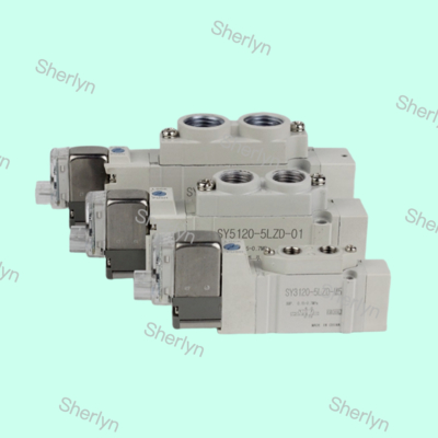 SY3120-5LZD-C4 DC24V SMC Solenoid Valf SY3000 Serisi