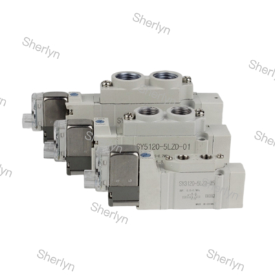 SMC Solenoid Valf SY3120-6LZD-C4 SY3000 Serisi 12VDC